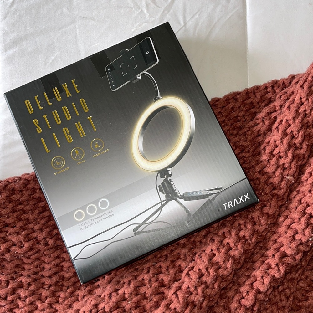 Deluxe Studio Ring Light with Phone Stand ⚠️SALE⚠️ 3 for 25